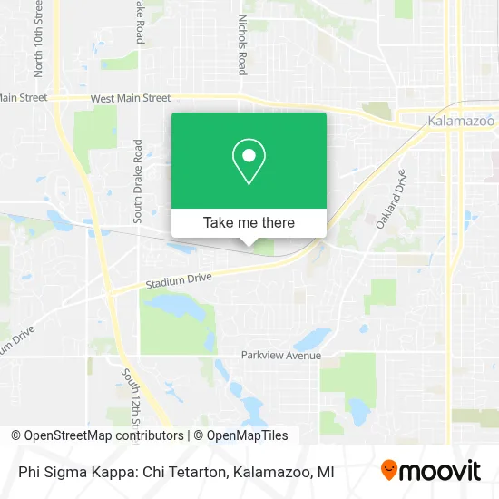 Phi Sigma Kappa: Chi Tetarton map