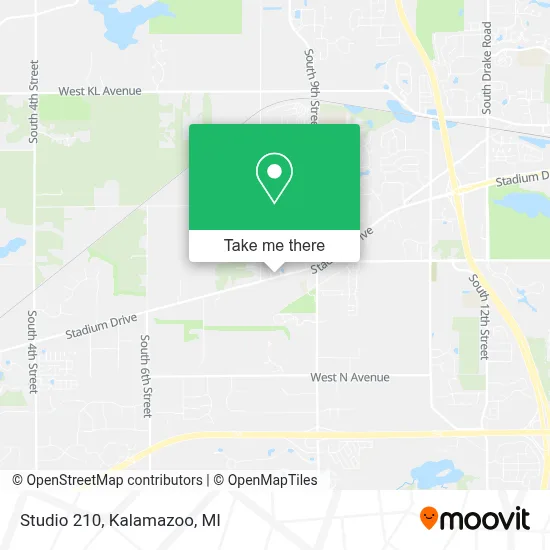 Studio 210 map