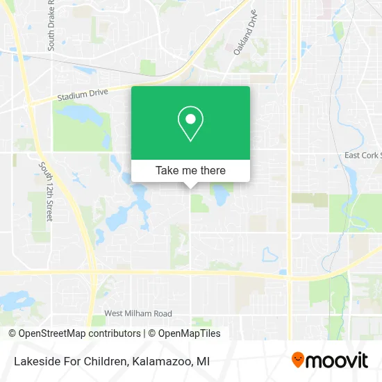 Lakeside For Children map