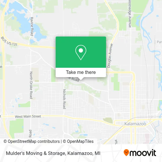 Mulder's Moving & Storage map