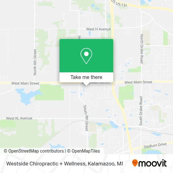 Westside Chiropractic + Wellness map