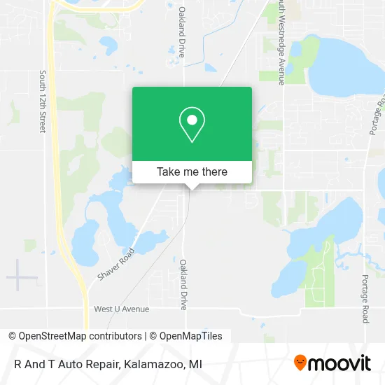 R And T Auto Repair map