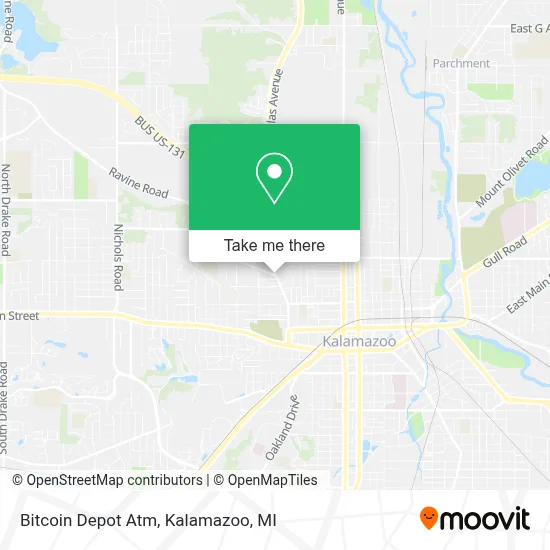 Bitcoin Depot Atm map