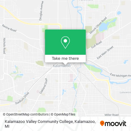 Kalamazoo Valley Community College map