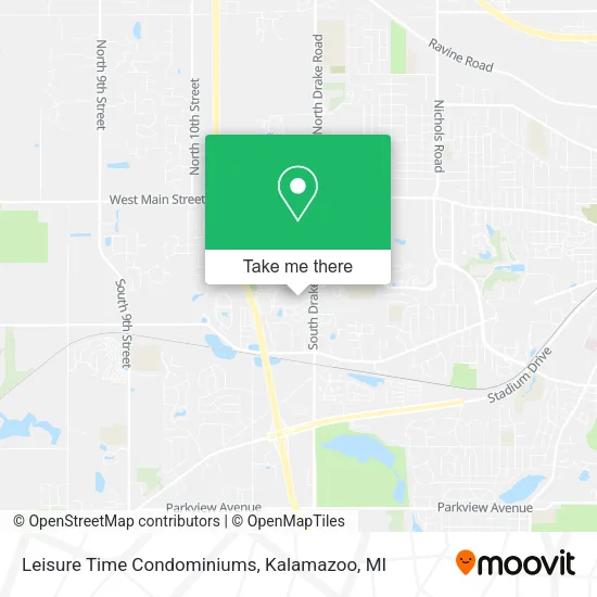 Mapa de Leisure Time Condominiums