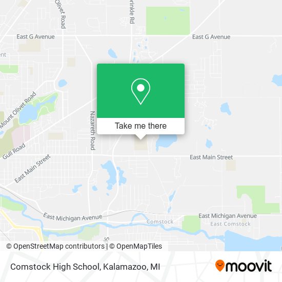 Mapa de Comstock High School