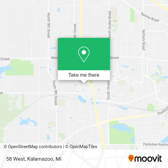 58 West map