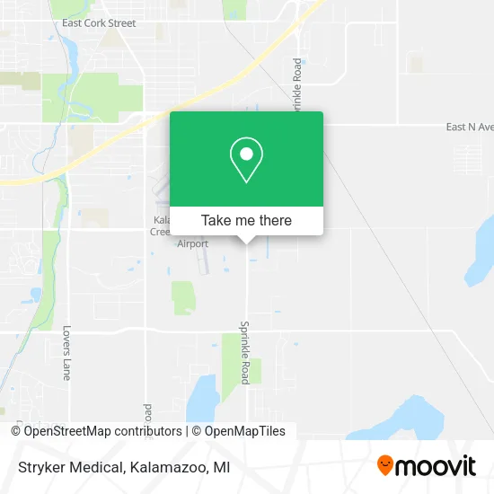 Stryker Medical map