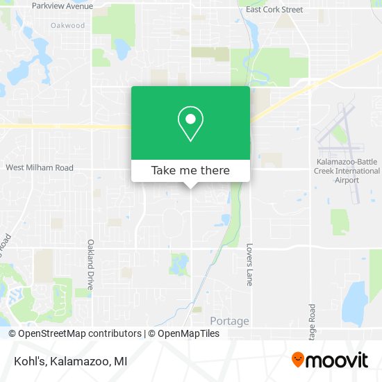 Kohl's map