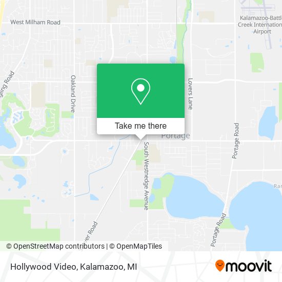 Hollywood Video map