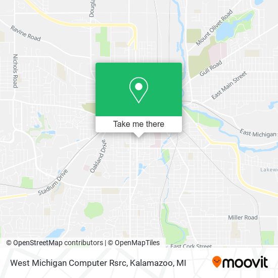 West Michigan Computer Rsrc map