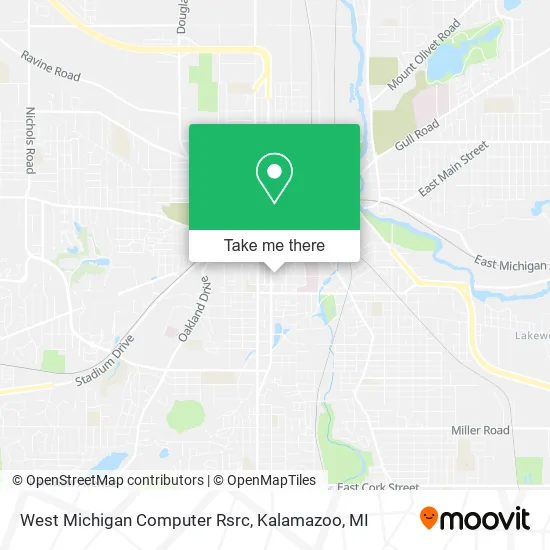 West Michigan Computer Rsrc map