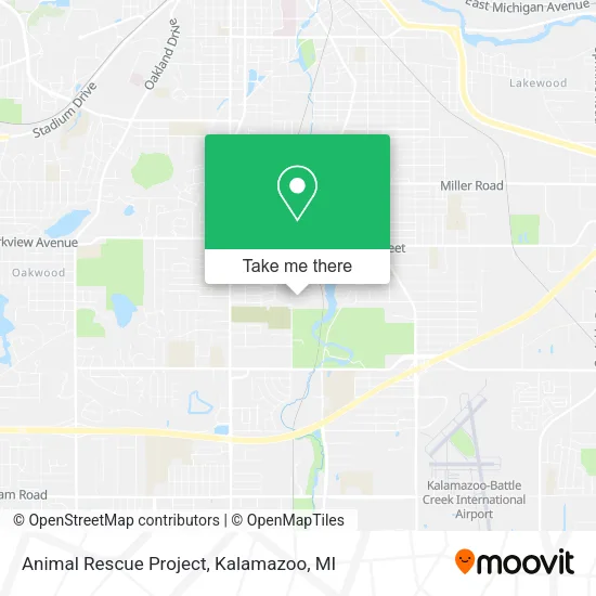 Animal Rescue Project map