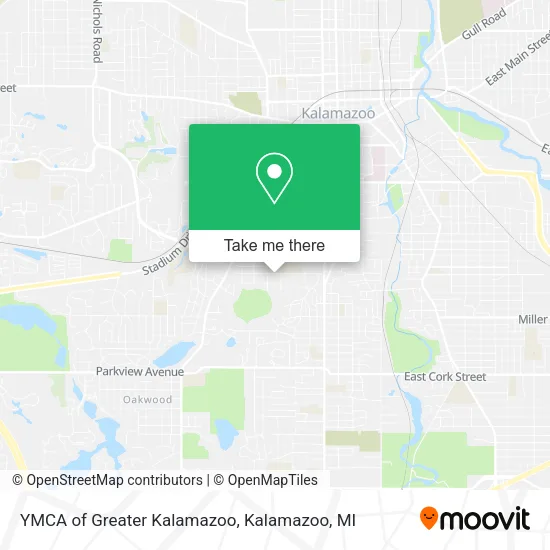 YMCA of Greater Kalamazoo map