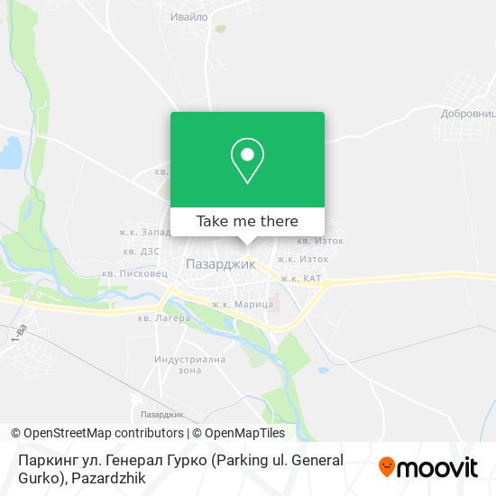 Паркинг ул. Генерал Гурко (Parking ul. General Gurko) map