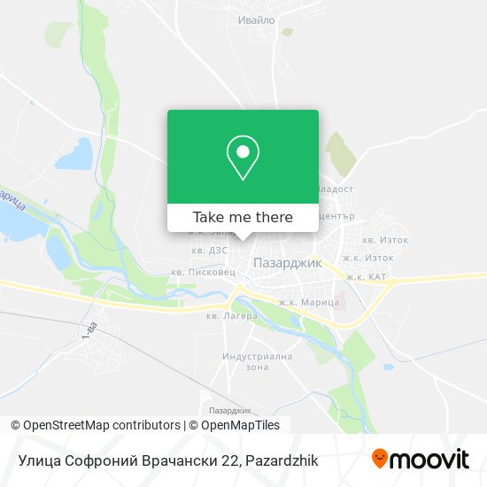 Улица Софроний Врачански 22 map