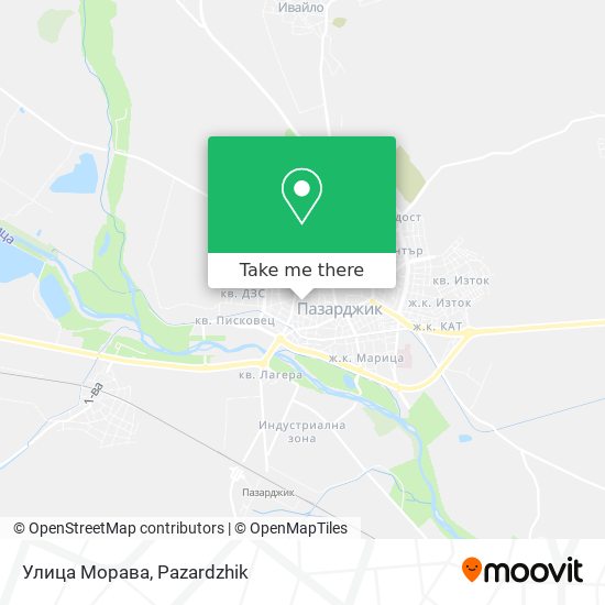 Улица Морава map