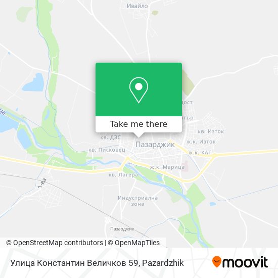 Улица Константин Величков 59 map