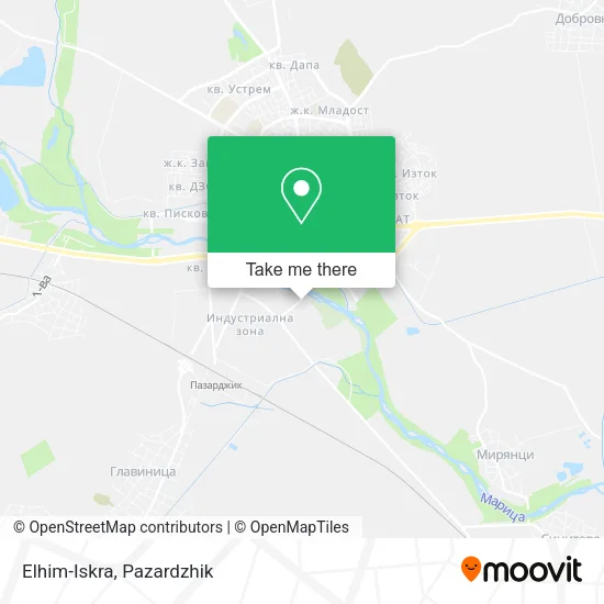 Карта Elhim-Iskra