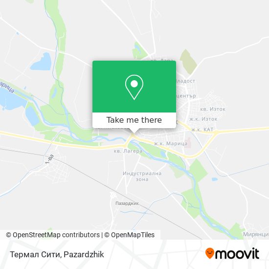 Термал Сити map