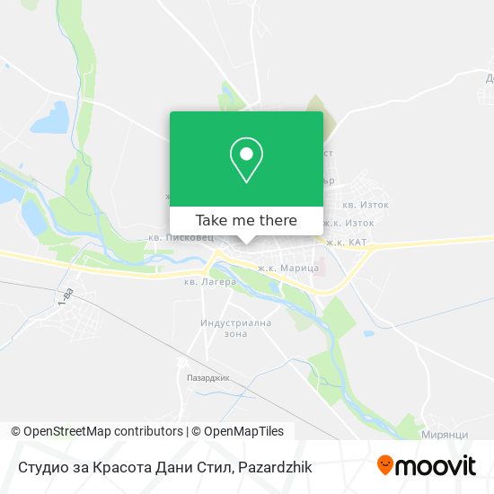 Студио за Красота Дани Стил map