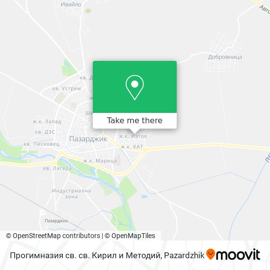 Прогимназия св. св. Кирил и Методий map