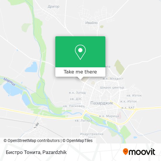 Бистро Тонита map