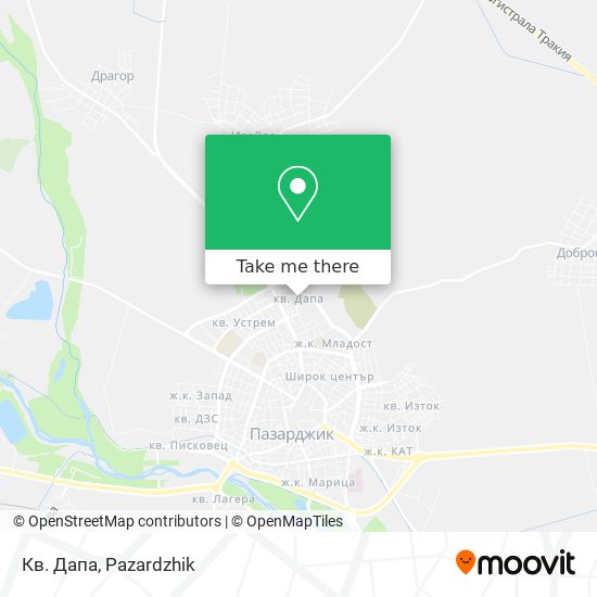 Карта Кв. Дапа