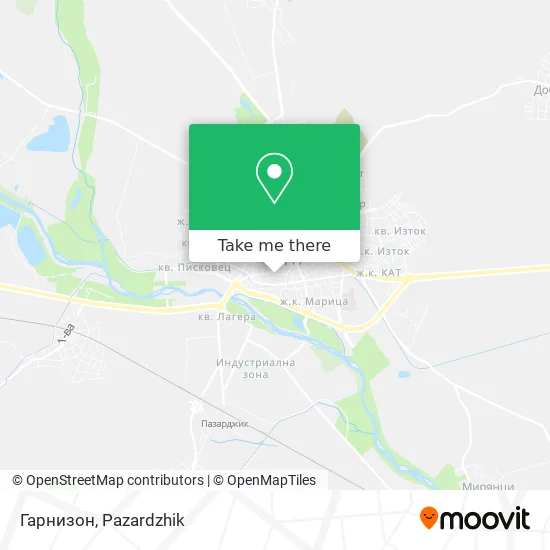 Карта Гарнизон