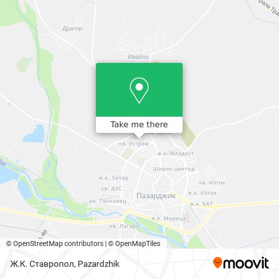 Ж.К. Ставропол map