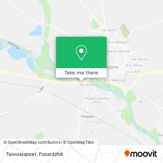 Техномаркет map