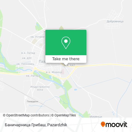 Баничарница Грибаш map