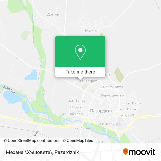 Карта Механа \Хъшовете\