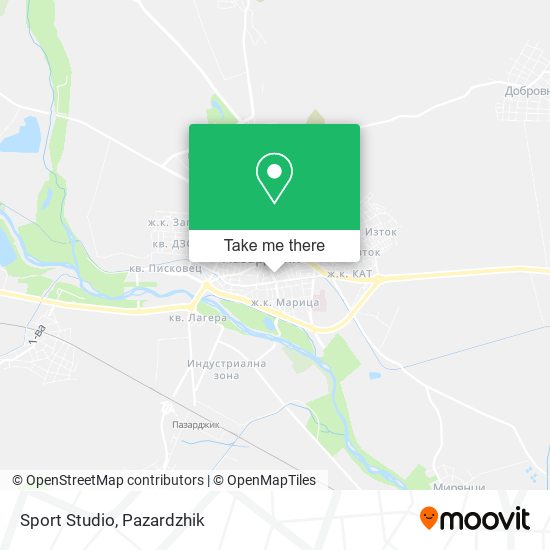 Sport Studio map