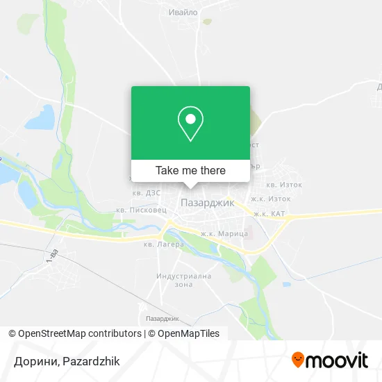 Карта Дорини