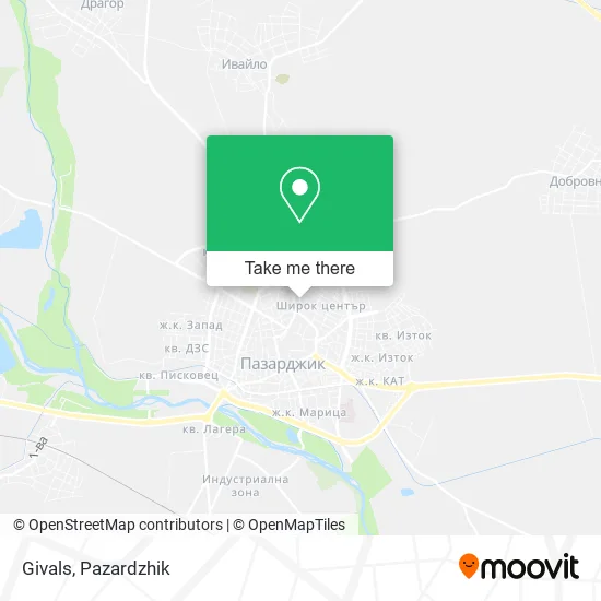 Карта Givals