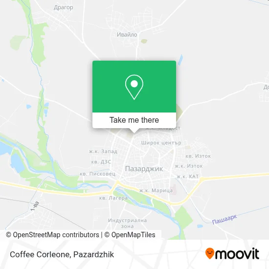 Coffee Corleone map