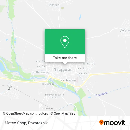 Mateo Shop map