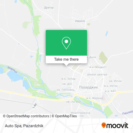 Auto Spa map
