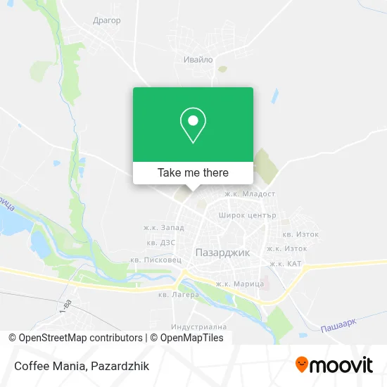Coffee Mania map