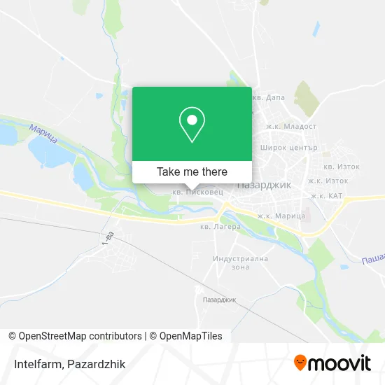 Intelfarm map