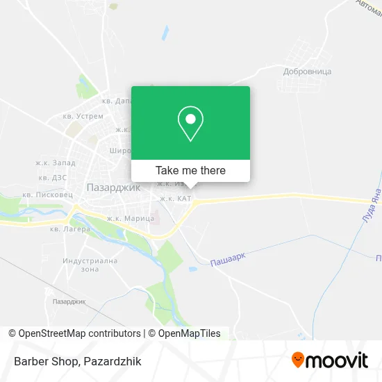 Barber Shop map