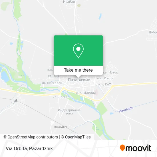 Via Orbita map