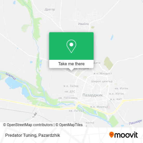 Predator Tuning map