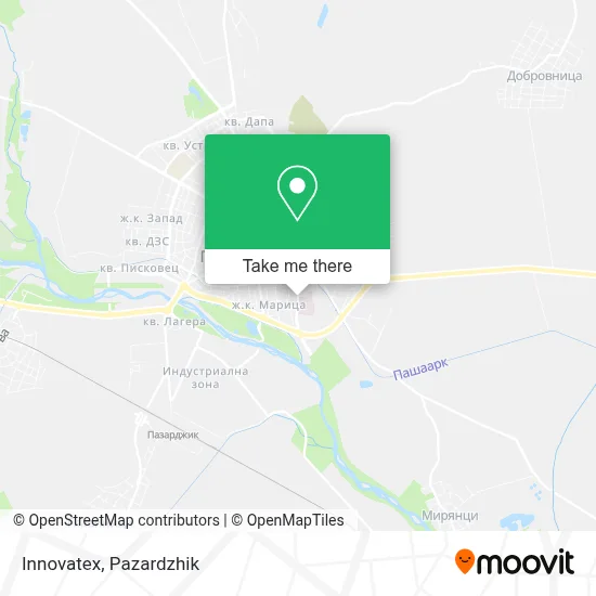 Innovatex map