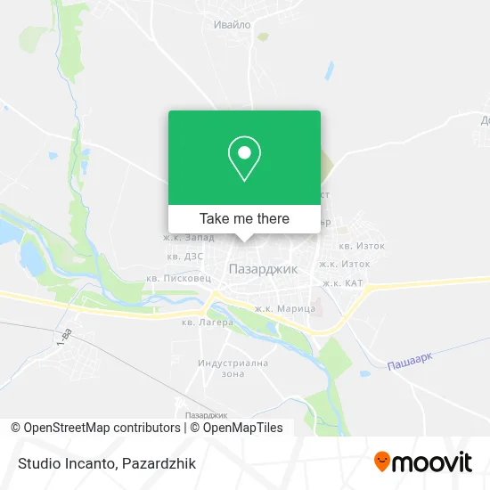 Studio Incanto map