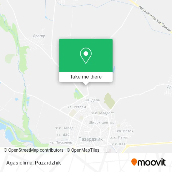 Agasiclima map