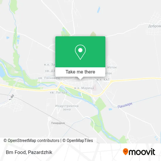 Bm Food map