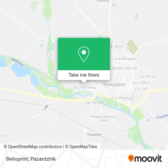 Belloprint map
