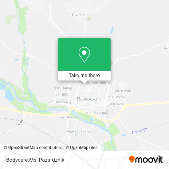 Bodycare.Ms map